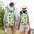 thumbnail image 6 of Balery Cartoon Fruit Vintage Canvas Backpack for Men and Women - Large Capacity, Durable Travel Laptop Bag for School, Work, Hiking, and Outdoor Activities, 6 of 7