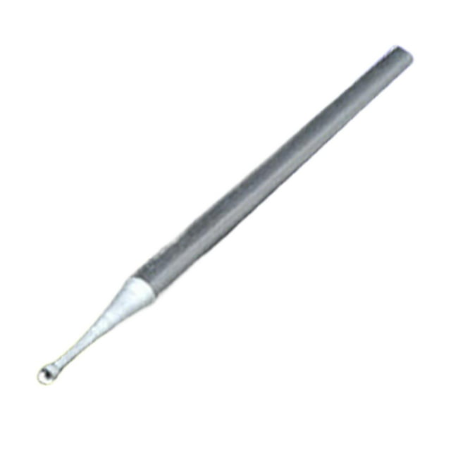 relayinert Metal Jewelry Carving Bits Debur Wire End Tool Handy Solution To Smooth Rough Wire Ends For Jewelry Repair Rounder Silver 1.0mm