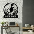 thumbnail image 5 of Craftnamesign Custom Duck Coop Metal Wall Art With LED Light, Personalized Farmer Name Sign, 5 of 5