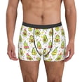 thumbnail image 1 of Fotbe Avocado Playing Music Calzoncillos Tipo Boxer con Bolsa de Soporte Total para Hombre, X-Temp Fresco, Transpirable y de Secado Rápido-Medium, 1 of 5