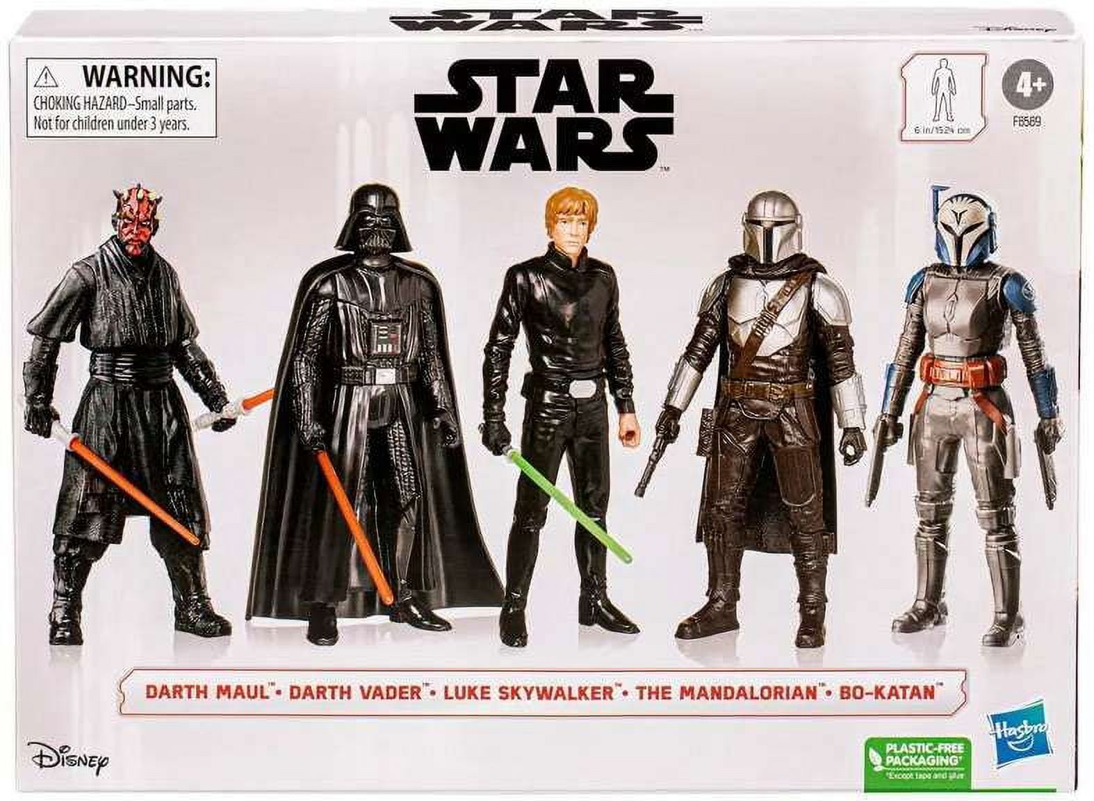 Star Wars Action Figure 5-Pack: Darth Maul, The Mandalorian