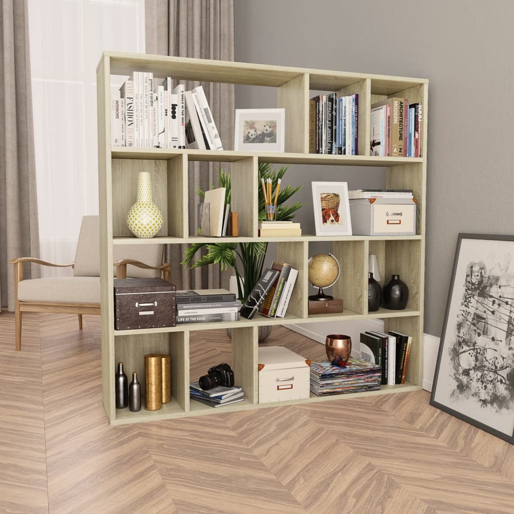 12 Cubes 3/4 Tier Storage Organizer Wood Bookshelf Open Shelf Bookcase Practical 