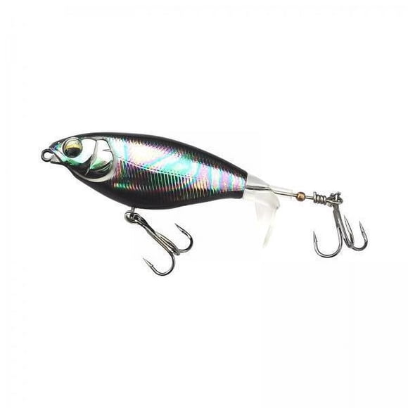jinwen 6xTopwater Fishing Lures Top Water Bass Lure for Pike Bass Freshwater Saltwater Violet