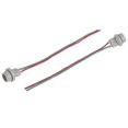 thumbnail image 2 of 2 Pcs Car W5W T10 Light Socket Female Wiring HarnessHolder Connector, 2 of 6