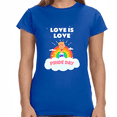 thumbnail image 2 of Love is Love Gay Pride Month LGBTQ Rainbow Lesbian Gay Shirts for Women, 2 of 8