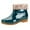 Green, variant on Hoshose Women's Mid Calf Rain Boots Waterproof Garden Shoes Anti-Slipping Galoshes Fashion Short Rain