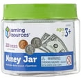 thumbnail image 1 of Tarro de dinero con billetes y monedas de Play Money Learning Resources, 1 of 3