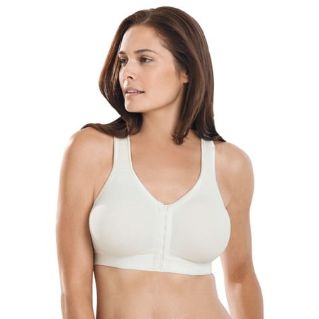 

Comfort Choice Women s Plus Size Wireless Front-Close Lounge Bra Bra
