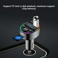 thumbnail image 4 of Bluetooth FM Transmitter for Car with Dual USB and Type-C Charger, Hands-Free Calling, Bluetooth 5.0, MP3 Player, 7 Color LED Backlit, Car Audio Adapter, 4 of 9