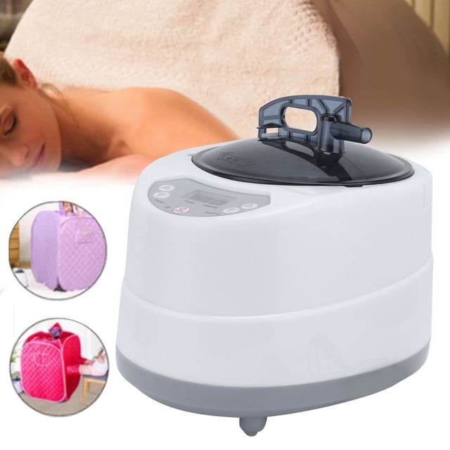 2l Máquina de de de Sauna, Vaporizador de Sauna Portátil de 1000W, Pantalla de Temporizador para desinodóxico del Cura, Mácina de de Spa Control