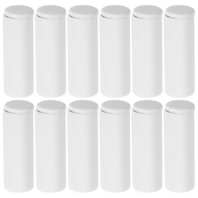 Shisuyan Cord Fastener White 12Set 0.8x0.3x0.3in