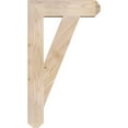thumbnail image 3 of Ekena Millwork 3 1/2"W x 16"D x 28"H Traditional Craftsman Smooth Bracket, Douglas Fir, 3 of 4
