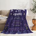 thumbnail image 3 of Mothers Day Nana Gifts for Nana Birthday Gifts from Grandkids, Best Nana Gifts, Blanket to My Nana Grandma Gifts, Blanket for Nana 50x60, 3 of 6