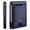 Blue, variant on Men's wallet credit card microfiber leather rfid anti-theft brush dollar clip wallet