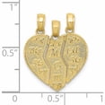 thumbnail image 3 of 10K Yellow Gold Break-Apart Big Sis, Mom, Lil Sis Charm (24 X 7) Made In United States 10m298a, 3 of 5