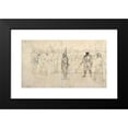 thumbnail image 2 of Winslow Homer 14x10 Black Modern Framed Museum Art Print Titled - Infantry Rifle Drill (1862), 2 of 5