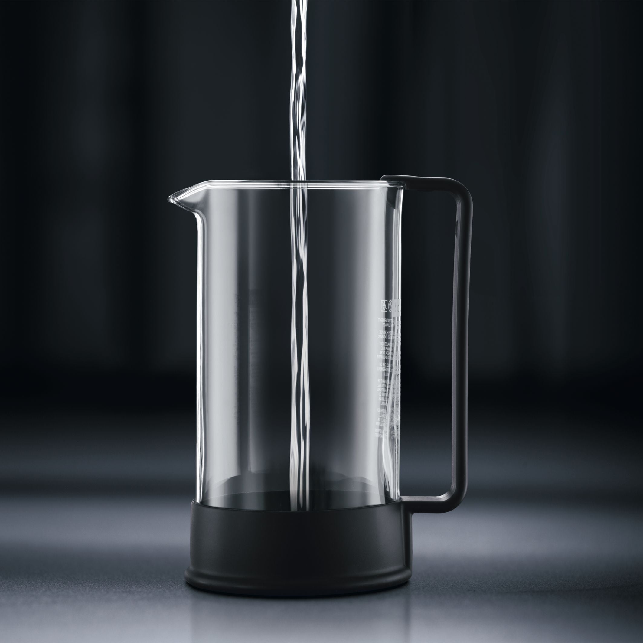 BODUM Brazil French Press Coffee Maker with Borosilicate Glass Carafe, 12  Ounce, Black - Walmart.com