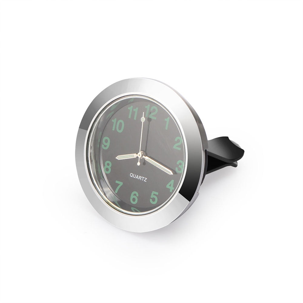 Onever Car Air Vent Clip Clock Automobile Luminous Dashboard Clock Auto