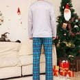 thumbnail image 6 of yoeyez Christmas Pajamas for Family Christmas Pjs Matching Sets Xmas Tree Couples Loungewear Long Sleeve Family Matching Jammies Holiday Sleepwear Set, 6 of 7