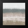 thumbnail image 2 of Rae, Marla 15x15 Black Modern Framed Museum Art Print Titled - Striped Abstract 2, 2 of 5