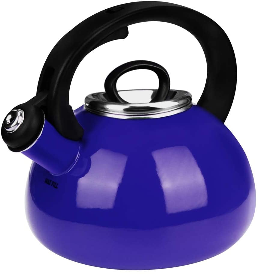 Whistling Tea Kettles, AIDEA 2.3 Quart Ceramic Tea Kettle for Stovetop