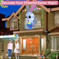 thumbnail image 5 of 4Ft Easter Inflatables Bunny with LED Lights, Blow Up Cute Decor Clearance for Indoor Outdoor Home/Holiday/Party/Yard/Lawn,Gray, 5 of 6