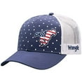 thumbnail image 2 of Wrangler Women's American Flag Horse Patch Mesh Back Trucker Cap, 2 of 4