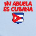 thumbnail image 2 of CafePress - Mi Abuela Es Cubana Shield Infant Bodysuit - Baby Light Bodysuit, Size Newborn - 24 Months, 2 of 4