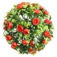 thumbnail image 3 of SPRING Artificial Rose Flower Balls For Hanging Decor, Adds Color And Natural Touch, Perfect For Home, Wedding, Stage Performances, 3 of 9