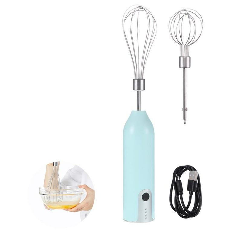 Electric Egg Mixer Handheld Egg Beater USB Charged Egg Whisk Stainless  Steel Egg Beater with 3 Speed Levels 800mAh Egg Stirrer Device for Egg  Cream