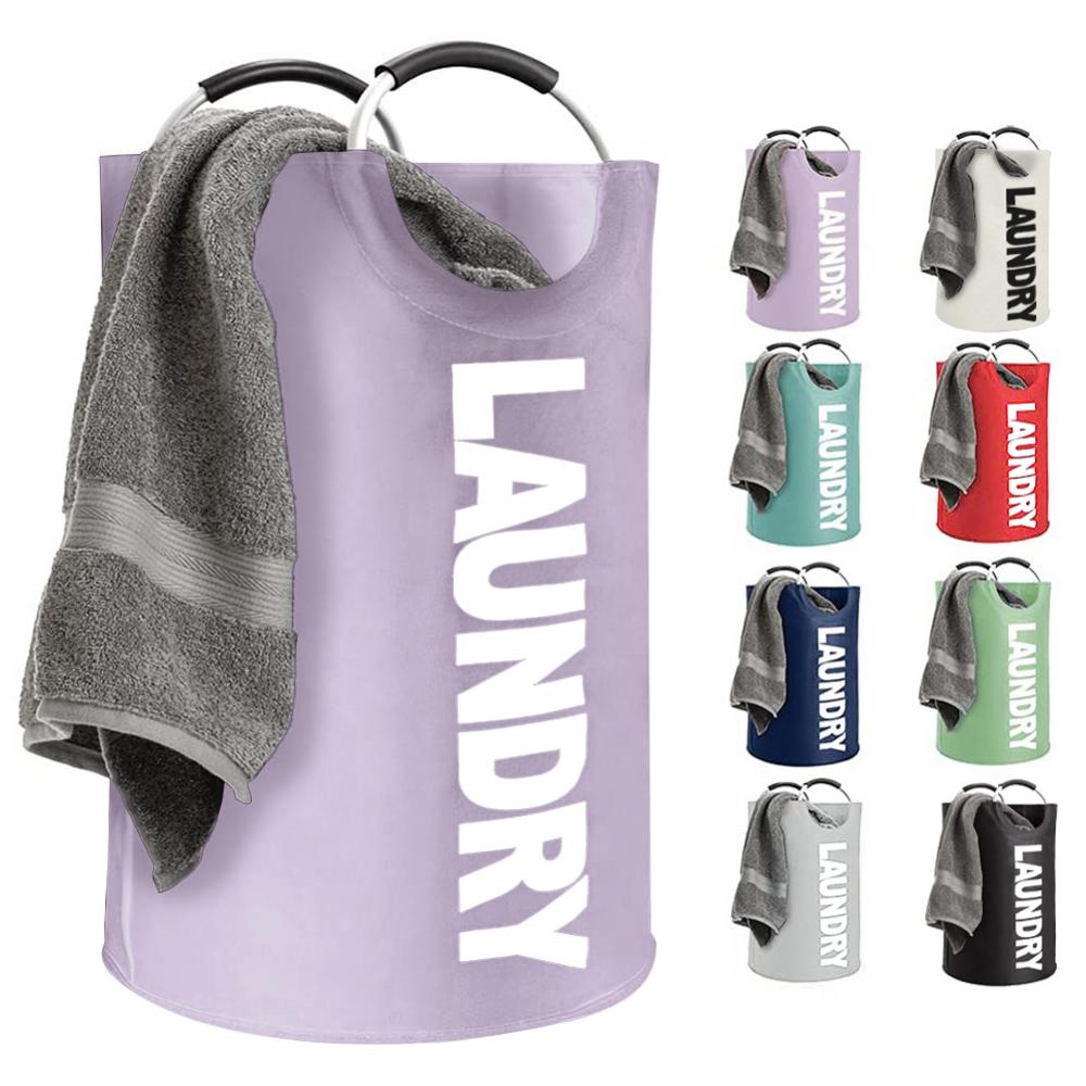 82L Large Laundry Basket Collapsible Fabric Laundry Hamper Tall