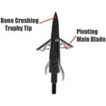 thumbnail image 2 of New Archery Products DK4 125 Grain Crossbow Broadhead 3 Pack, 2 of 6