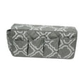 thumbnail image 2 of TISHITA Couch Sofa Armrest Organizer Storage Bag Elegant Lightweight Portable Pouch Armchair for Cables Keys Dorm Hotel Bedroom Gray, 2 of 8