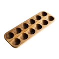 thumbnail image 2 of Tnarru Egg Holder Egg Container, Durable Portable Egg Tray, Egg Organizer Rack for Refrigerator Fridge Restaurant Household Tabletop 12 grid, 2 of 7