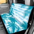 thumbnail image 2 of CHAQLIN Palm Tree Stripe Full Wrap Rear Seat Cushion Covers for Automotive Car Interior, Non-Slip Rear Seats Protectors Elastic Edge Rear Bench Seat Covers, 2 of 7