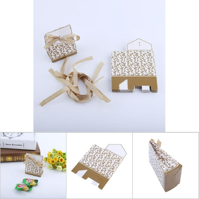 Wedding Candy Bag, Environmental-friendly Gift Box, Chocolates Birthday For Home Mints Bridal Shower School Candies