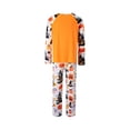 thumbnail image 4 of SUNSIOM Family Matching Halloween Pajamas, Baby Rompers/Bat Pumpkin Letter Print Sleepwear Set, 4 of 5
