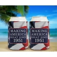 thumbnail image 6 of 75th Birthday Party Favors Making America Great Since 1951 12-Pack Can Drink Thermocoolers, 6 of 8