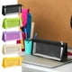 thumbnail image 1 of Bolso lápice con cremallera de malla transparente | Organizador de papelería de gran capacidad | Bolsa de almacenamiento duradera de múltiples capas | Soporte para suministros de oficina Easy View |, 1 of 5