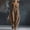 Khaki, variant on Women's 2026 Summer Sleeveless U‑Neck Harem Jumpsuit, Multi Pocket Loose Drop Crotch Casual Long Romper for Boho Vacation Beach Daily Streetwear
