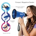 PYLE PMP21BL - Compact & Portable Megaphone Speaker with Siren Alarm ...