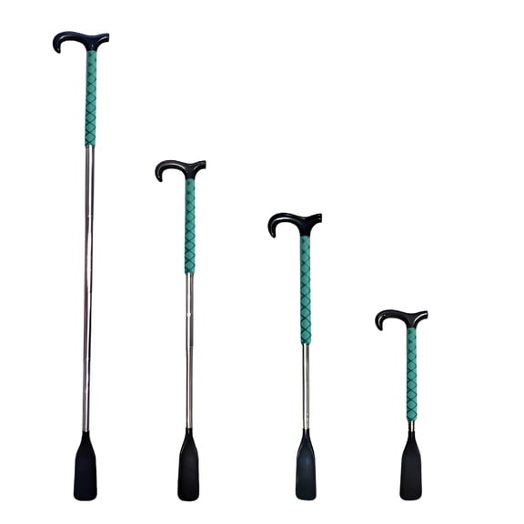 BPPEG 14-34.5" Metal Long Handle Shoe Horn for Seniors Men Women Kids