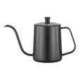 thumbnail image 2 of Yesbay Pour Over Kettle Thin Mouth Anti Scalding Stainless Steel Long Gooseneck Spout Pot for Coffee Maker,Black 600ml, 2 of 8