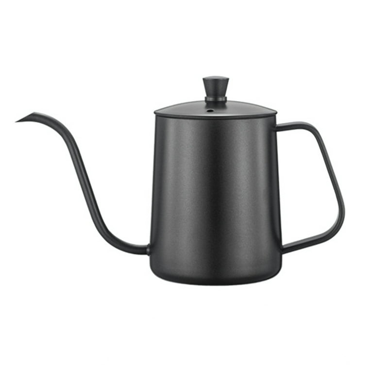 350/600ML Pour Over Coffee Kettle Gooseneck Kettle Spout Coffee Pots Drip  Coffee Maker Kettle Long Narrow Stainless Steel Pour