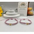thumbnail image 2 of First Day of School Bracelets for Mom and Daughter,Back to School Bracelets for 2,First Day of Kindergarten Bracelets Pre-K Matching Heart Wish Adjustable Bracelets for Girls Boys., 2 of 7