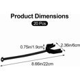 20 Pack Sports Mouthguards with Adjustable Tether, Silicone, Black, 8. ...