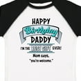 thumbnail image 4 of Inktastic Happy Birthday, Daddy Best Ever in Blue Boys or Girls Toddler T-Shirt, 4 of 5