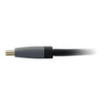 thumbnail image 2 of C2G 6ft Select High Speed HDMI Cable with Ethernet 4K 60Hz - In-Wall CL2-Rated - HDMI cable with Ethernet - HDMI male to HDMI male - 6 ft - shielded - black - 4K support, 2 of 3
