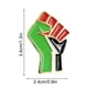 thumbnail image 2 of Precio reducido por tiempo limitado!Broche con forma de bandera de Palestina, insignia de Metal, accesorios de ropa, insignia, 2 of 6