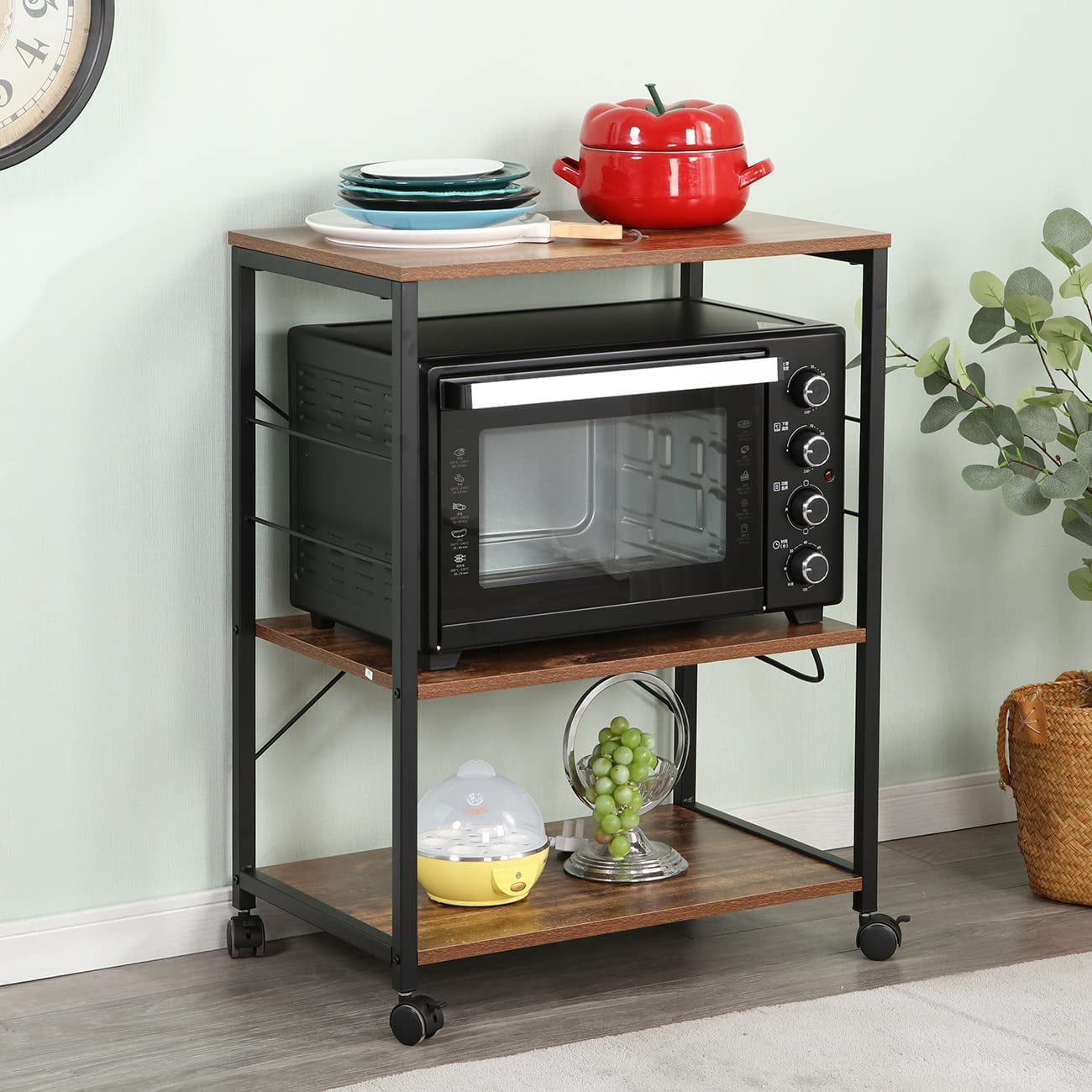 Buy SOGES 3Tier Kitchen Bakers Rack Utility Microwave Oven Stand